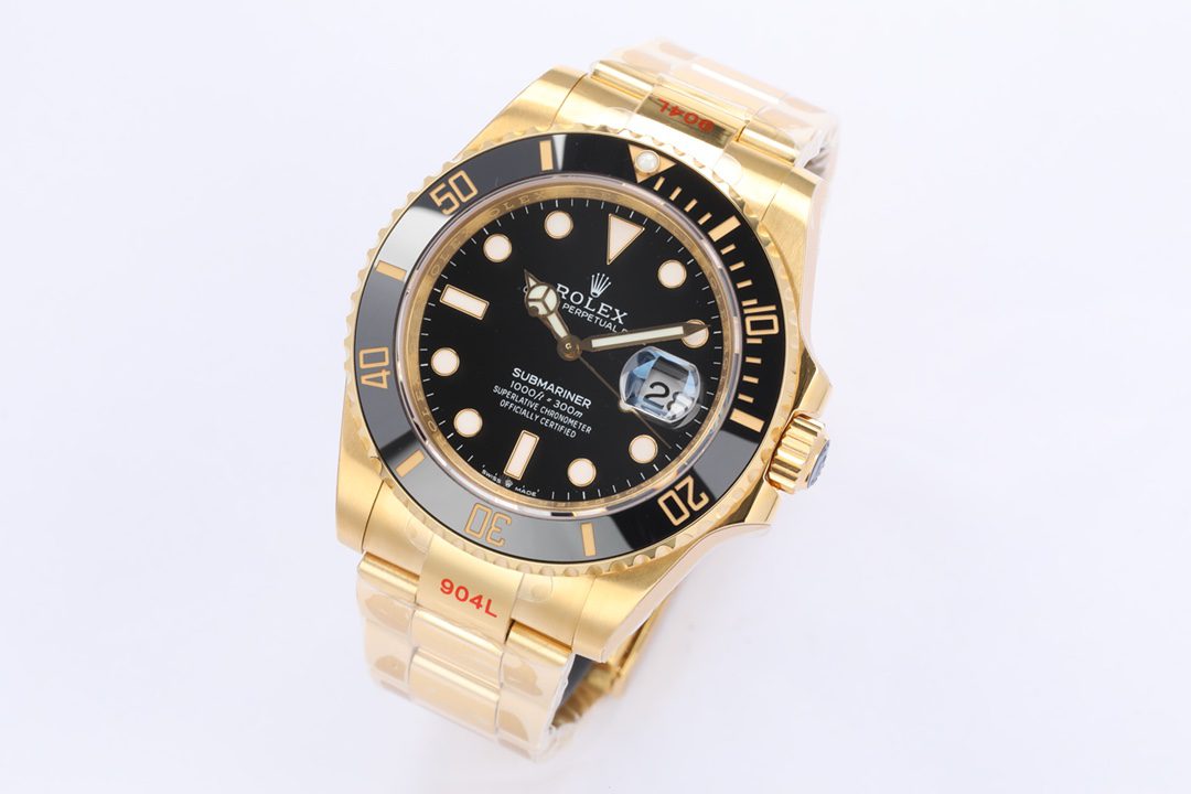 EW厂Rolex劳力士潜航者型系列m126618ln-0002（全金黑水鬼）潜水腕表- AMO Watch