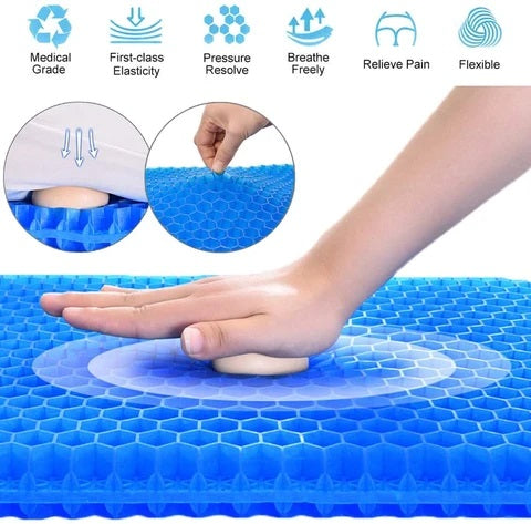 Tegooe Gel Seat Cushion Support Pad