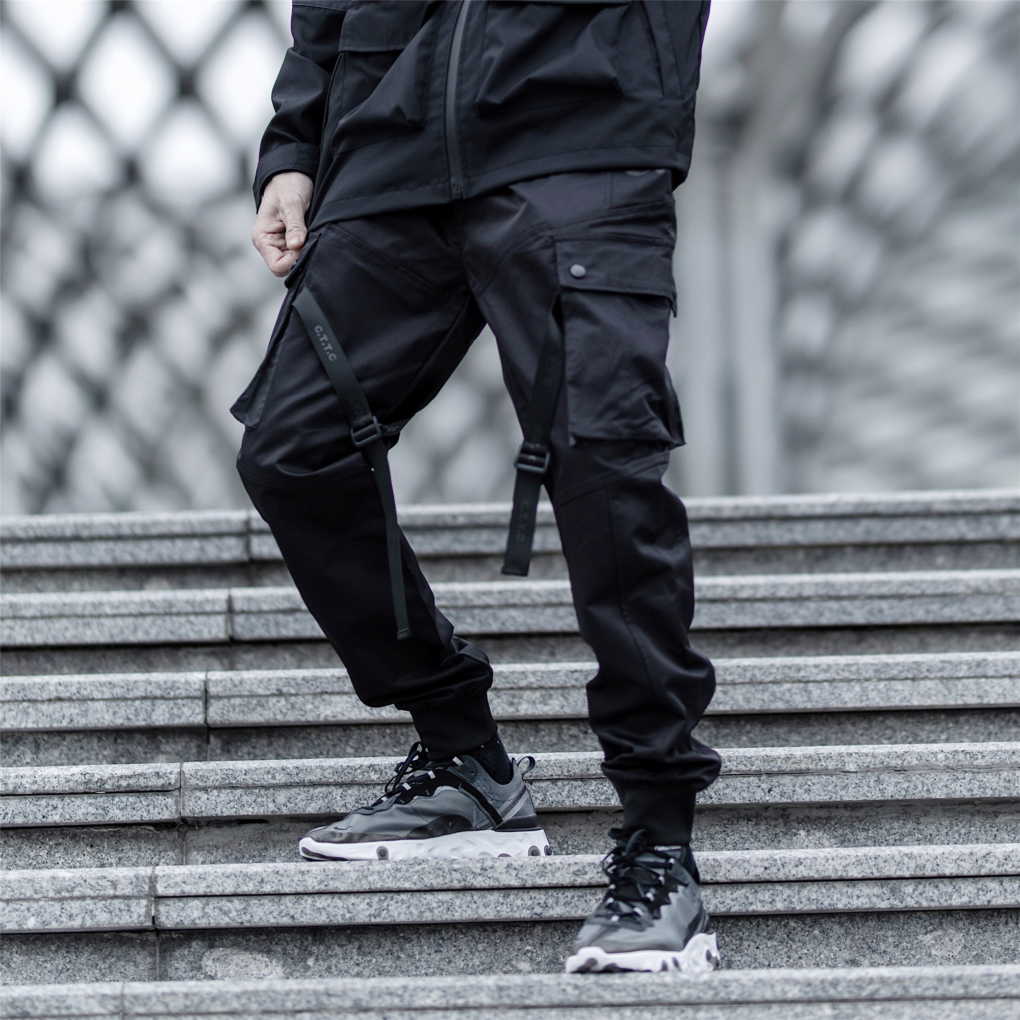 Urban Techwear Style, Tactical Quick-dry Techwear pants