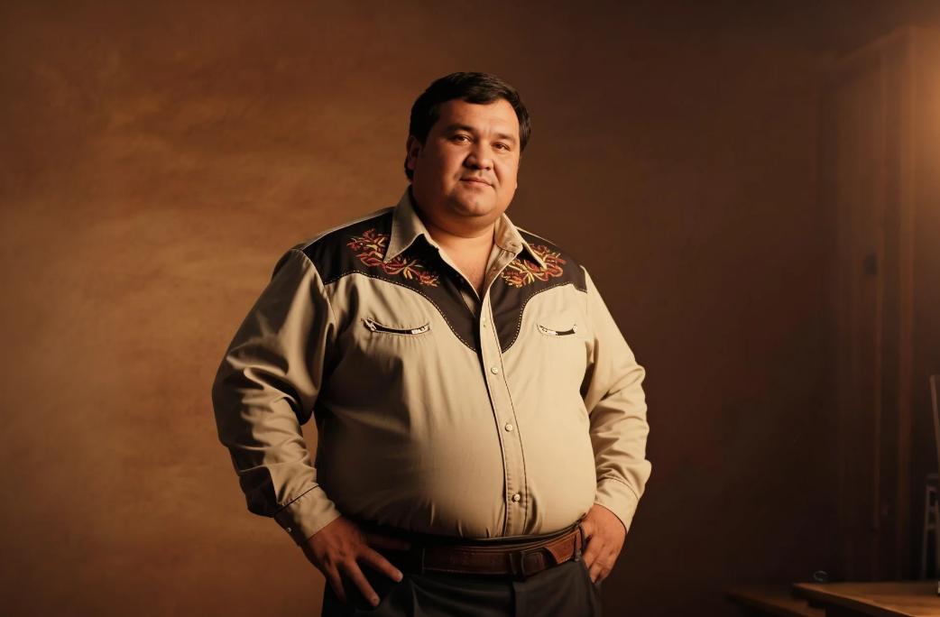 big and tall Western shirts with functional details