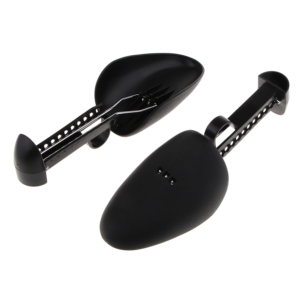 2 pieces Adjustable Length Shoe Tree Stretcher Boot Holder Shaper Support for Women Men