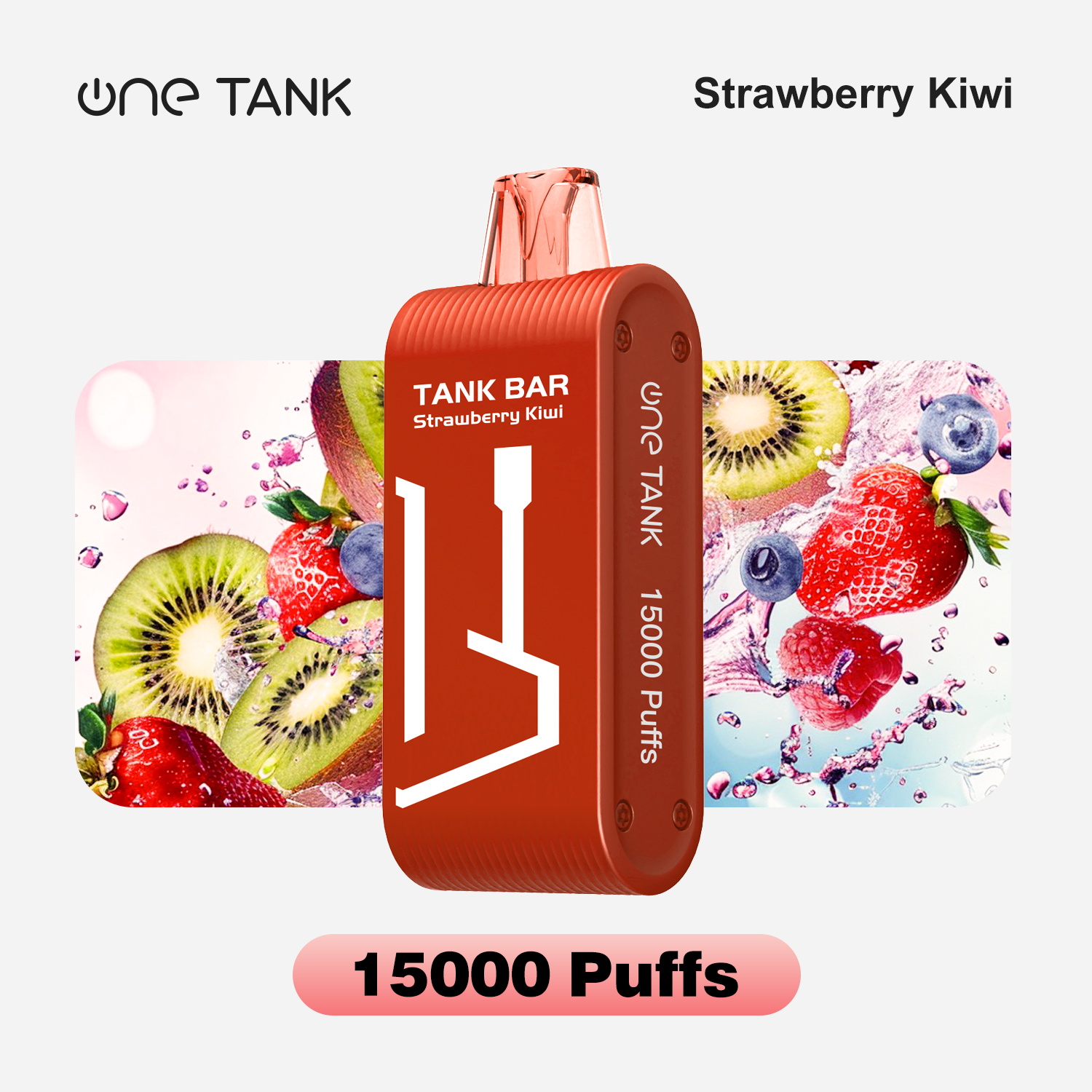Strawberry kiwi flavour tank bar New large screen electronic cigarettes