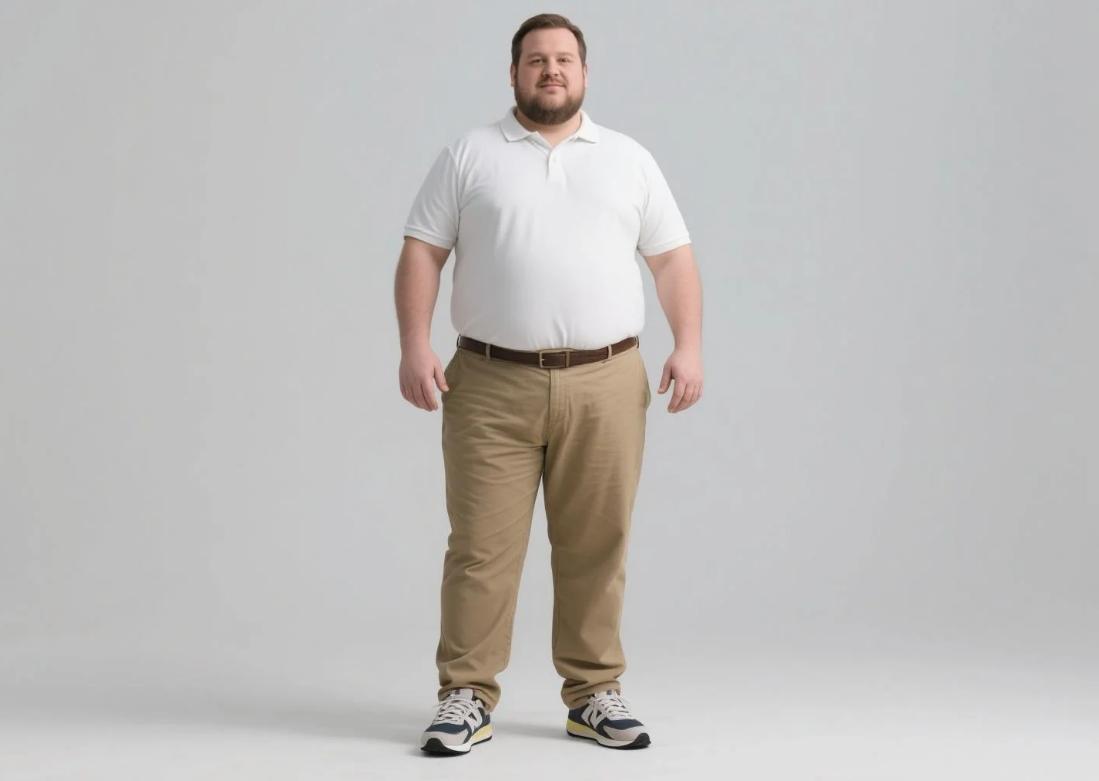 causal interview clothing for big men