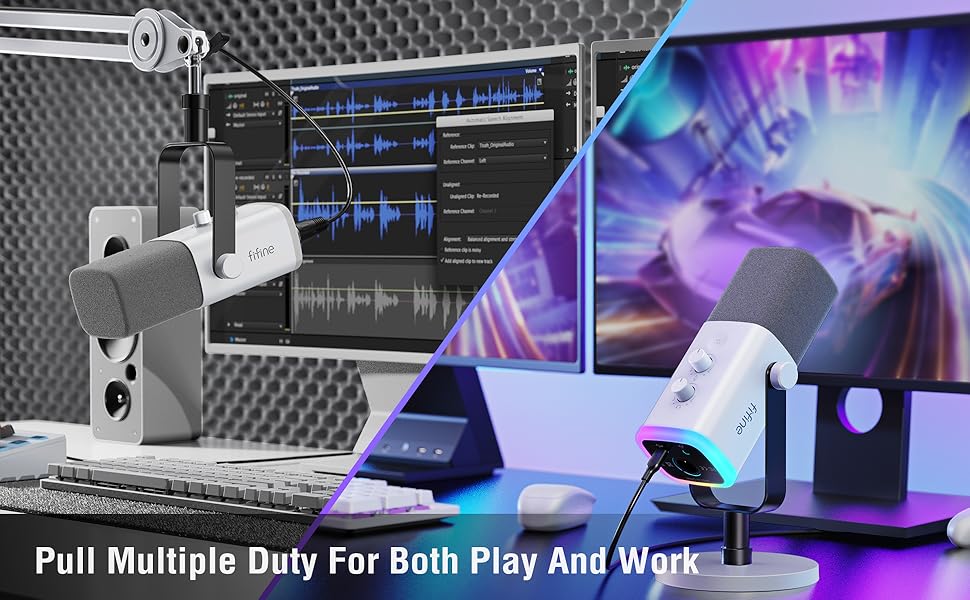 dynamic xlr/usb mic and mixer kit