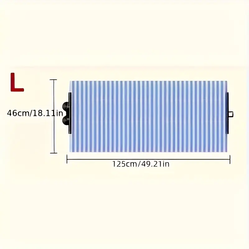 1pc automatic retractable folding sunshade uv resistant heat insulating aluminum material   on installation blackout curtain for front window car sunshade windshield foldable details 1