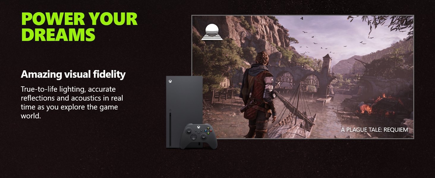 Amazing visual fidelity