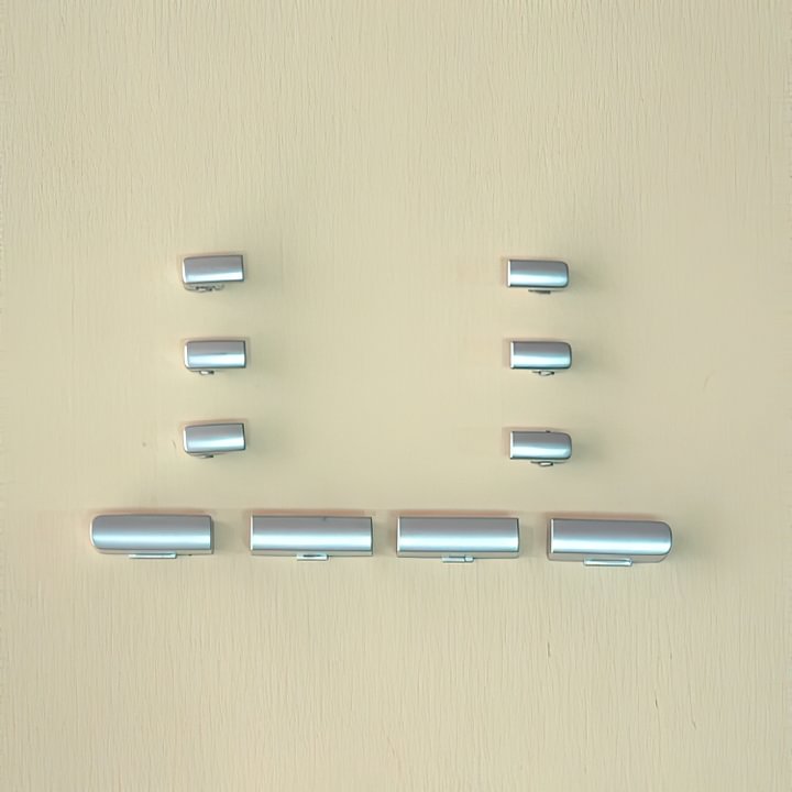1140E - 10 Silver Function Buttons Around LCD