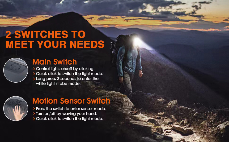 2 SWITCHES TO MEET YOUR NEEDS