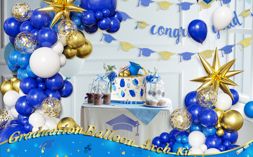 Graduation Balloon Arch Kit
