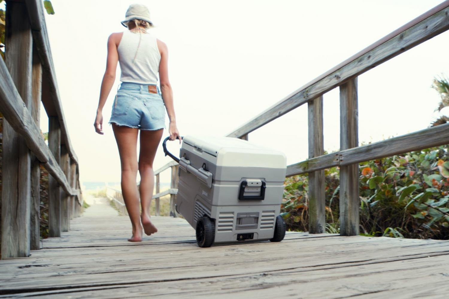 GoSun electric solar powered cooler GoSun electric solar powered cooler
