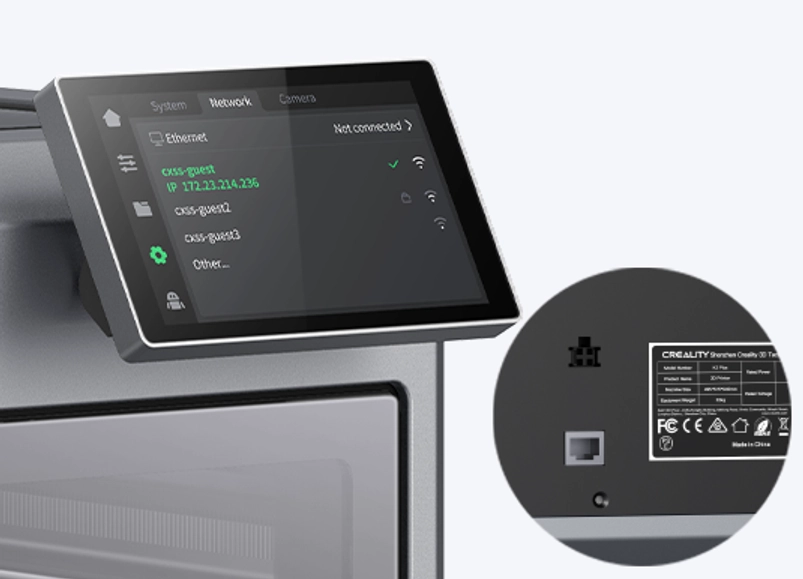 מדפסת תלת מימד K2 Plus Combo מבית Creality