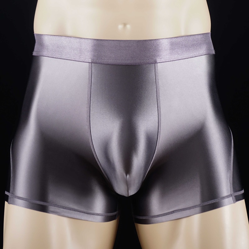 Shiny sexy glossy breathable panties