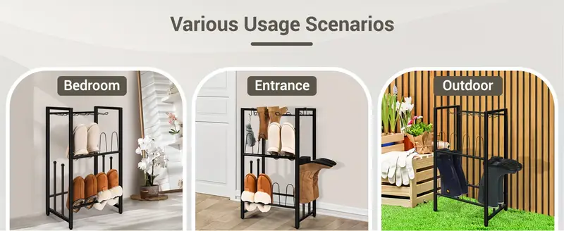 shoe rack storage rack details 4