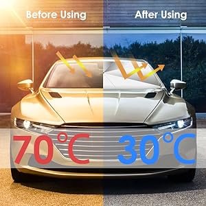 Autó szélvédő napernyő