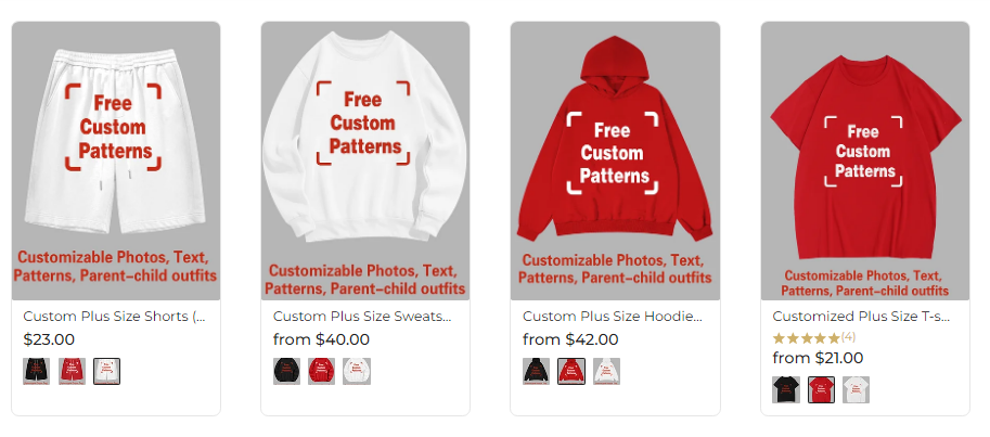 custom patterns for big men