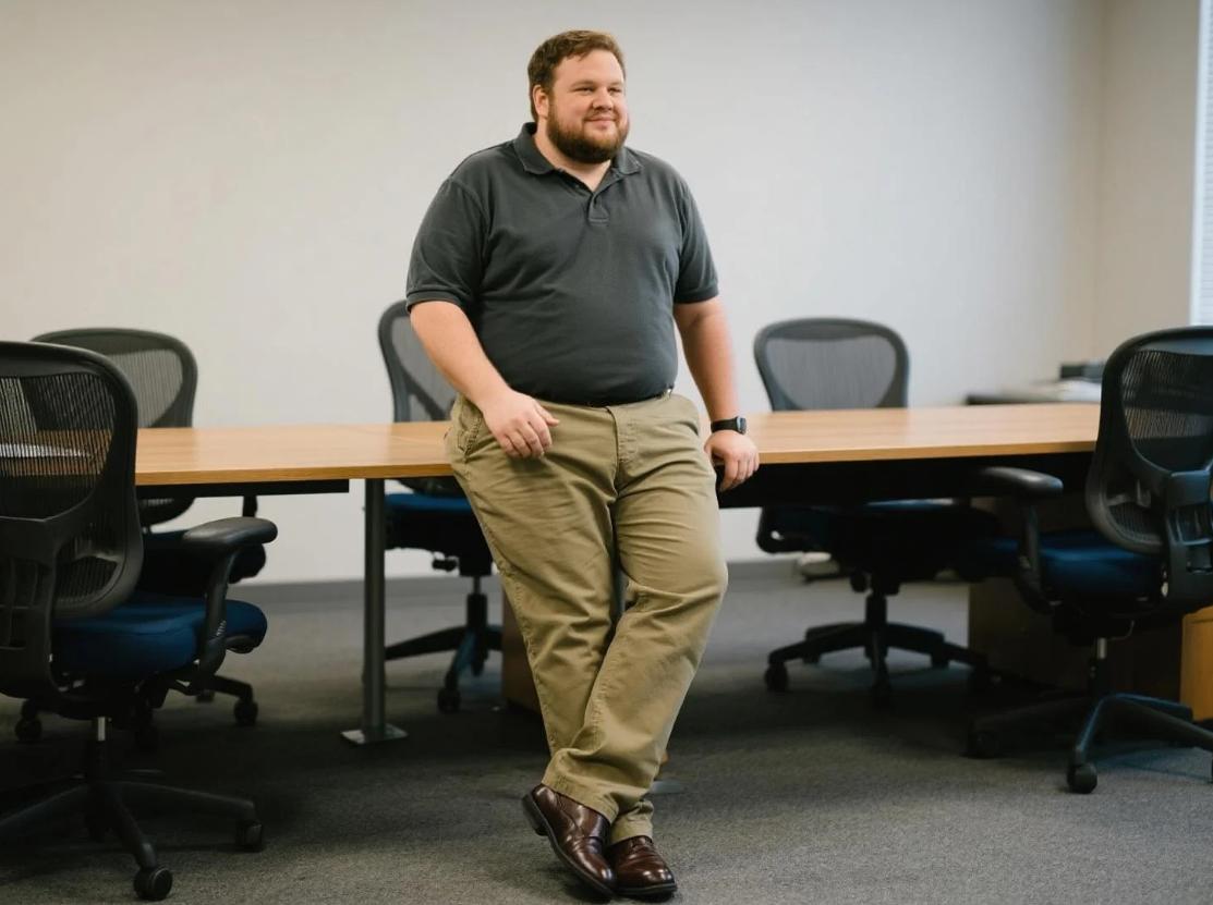 big men's casual sets for smart business
