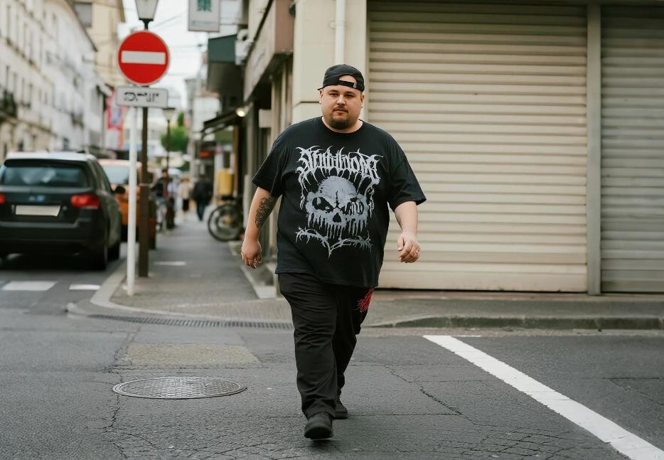 oval body type for big men