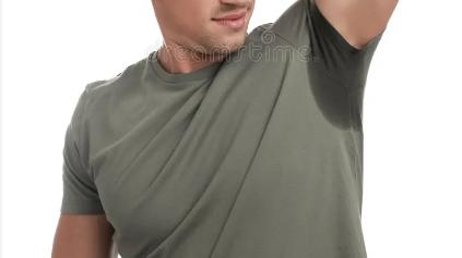 sweat stains in big and tall summer set