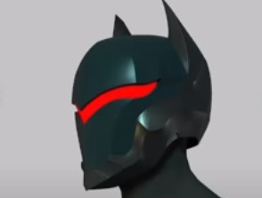 3D Printed Hellbat Helmet