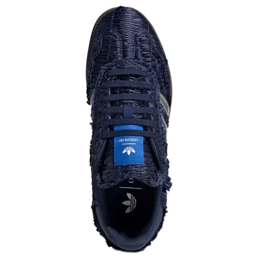 Adidas Caroline Hu X Adidas Samba Og Satin Pack Dark Blue Womens