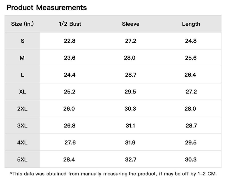 size guide